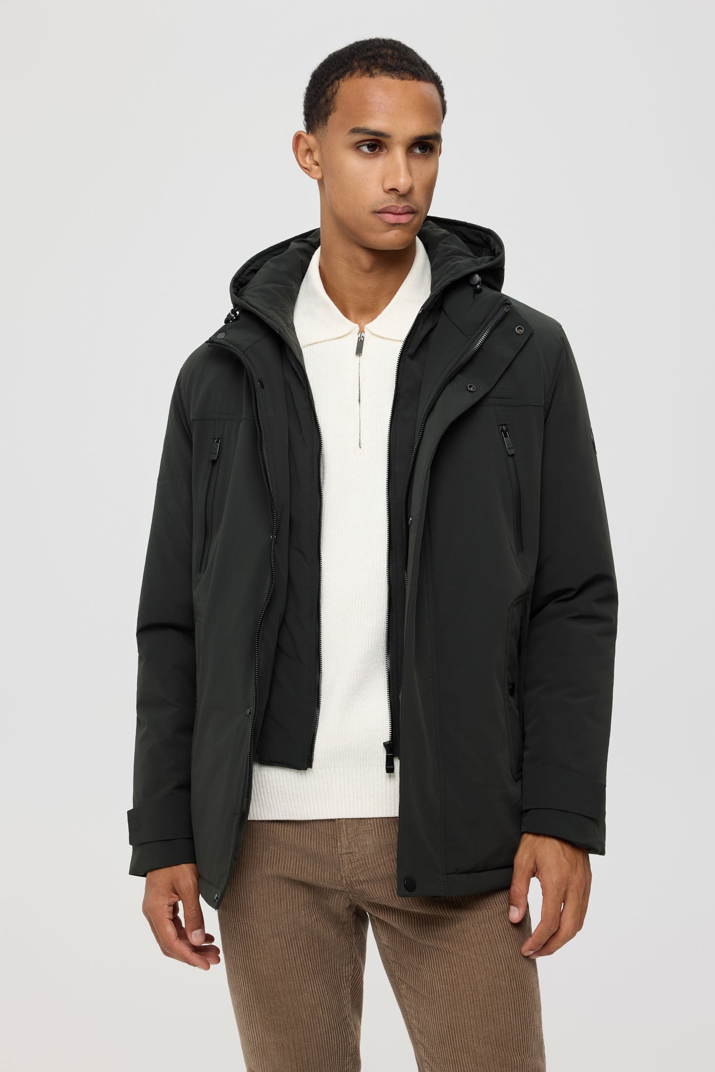 Men's Premium Puffer Coat – Technical Insulated Fabric | Style 6060
