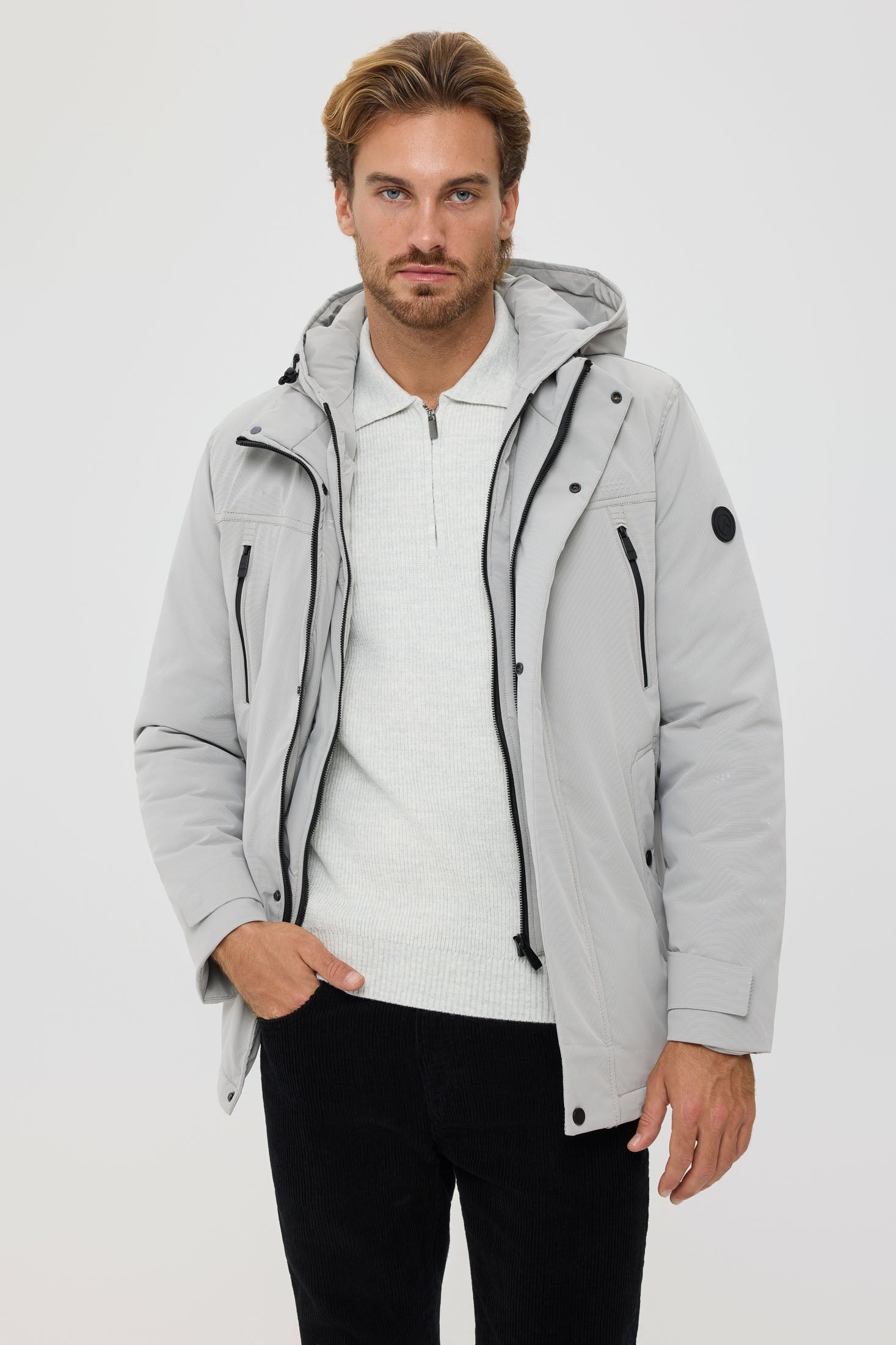 Men's Premium Puffer Coat – Technical Insulated Fabric | Style 6060