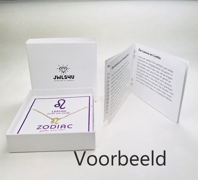 Tweelingen Ketting Zilver Zodiac ZN006S