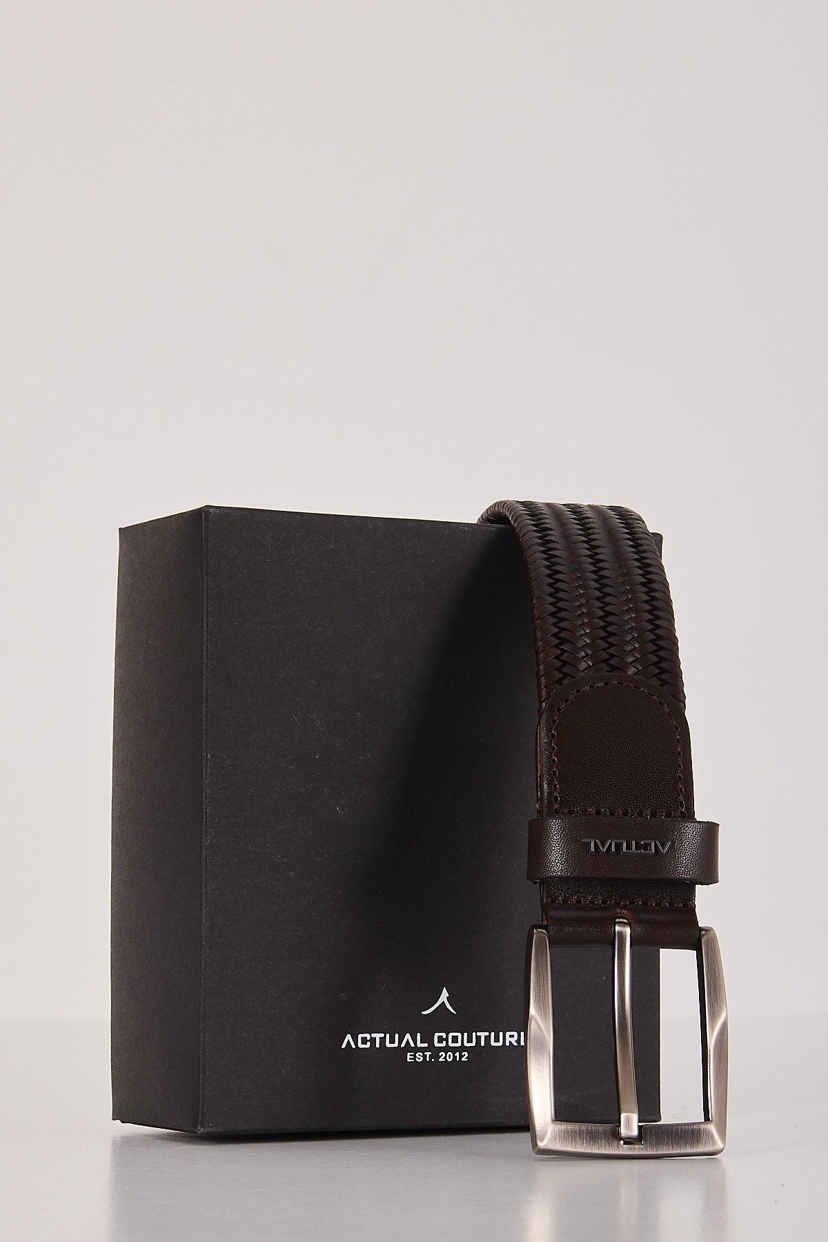 Men’s Premium Genuine Leather Woven Belt | Style 3006