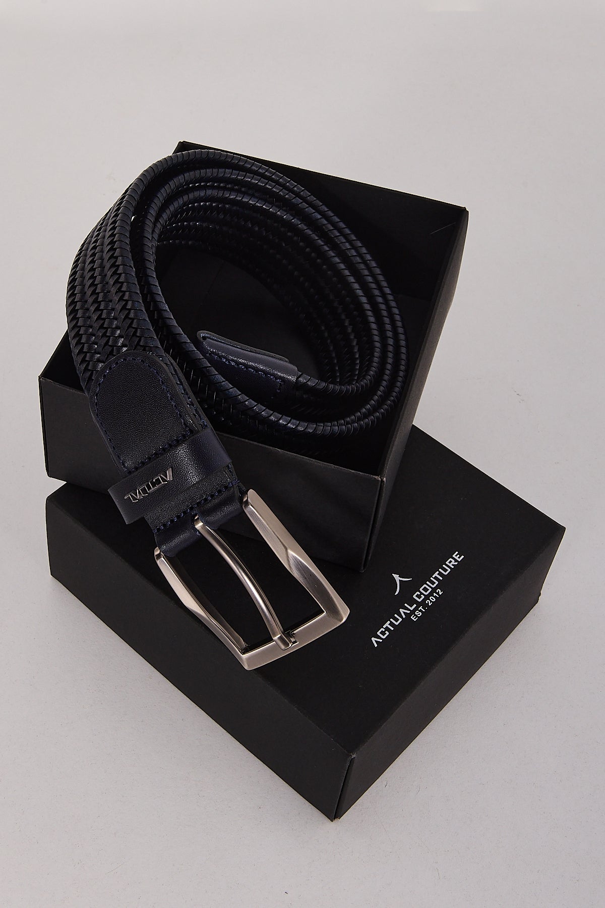 Men’s Premium Genuine Leather Woven Belt | Style 3006