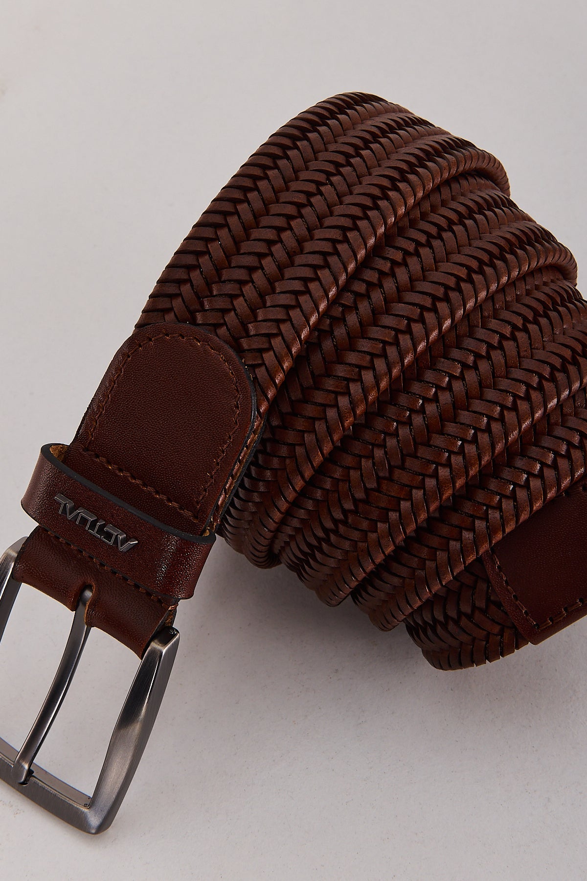 Men’s Premium Genuine Leather Woven Belt | Style 3006